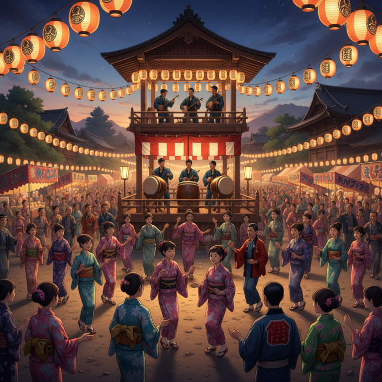 盆踊りは社交ダンスなのか?